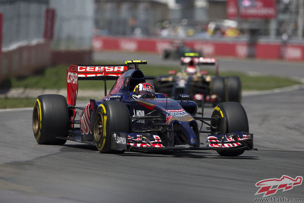 Daniil Kvyat no logró sumar puntos en Canadá