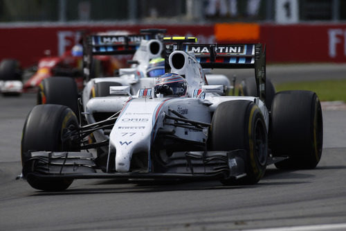 Valtteri Bottas tuvo buen ritmo en Montreal