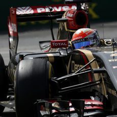 Romain Grosjean se quedó sin puntos en Montreal