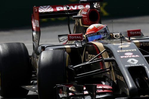 Romain Grosjean se quedó sin puntos en Montreal