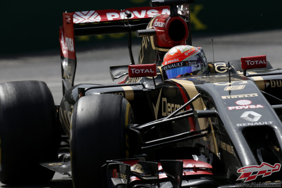 Romain Grosjean se quedó sin puntos en Montreal