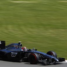 Kevin Magnussen sumó dos puntitos en Canadá