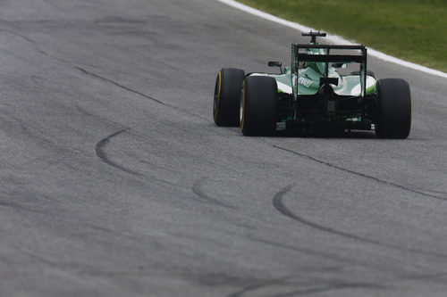 Kamui Kobayashi con el compuesto blando