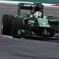 Marcus Ericsson en una curva del Red Bull Ring