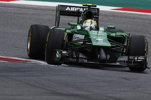 Marcus Ericsson en una curva del Red Bull Ring