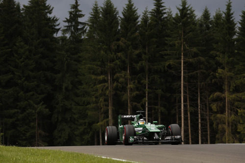 Kamui Kobayashi en el trazado de Spielberg