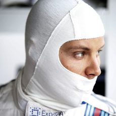 Valtteri Bottas con el sotocasco