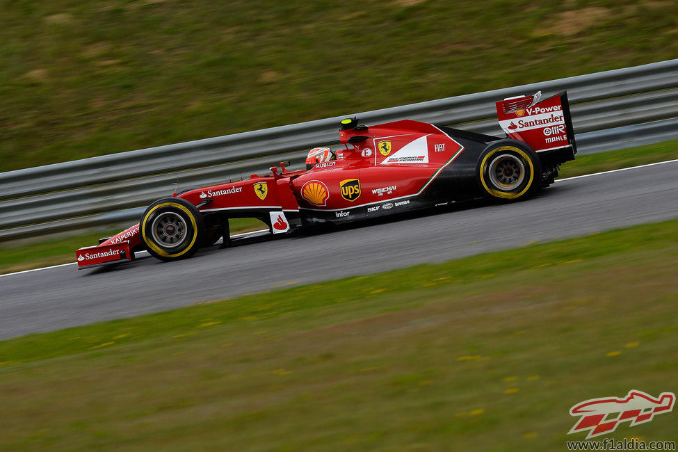 Pruebas con el blando para Kimi Räikkönen