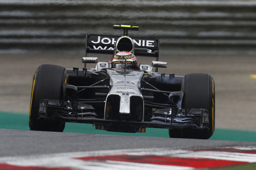 Kevin Magnussen se sintió cómodo en el MP4-29