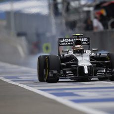 Zona de boxes para Kevin Magnussen