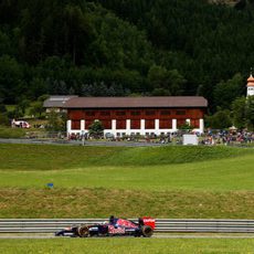 Jean-Eric Vergne en el trazado austriaco