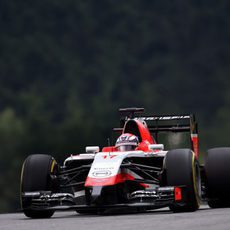 Jules Bianchi empieza con ganas en Austria