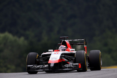 Jules Bianchi empieza con ganas en Austria