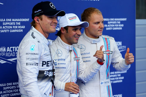 Massa, Bottas y Rosberg, los más rápidos