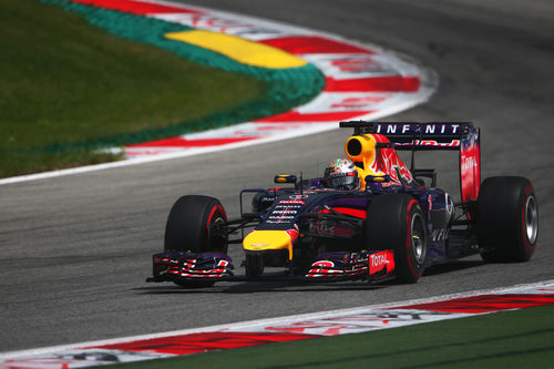 Sebastian Vettel en la tercera sesión de entrenamientos libres