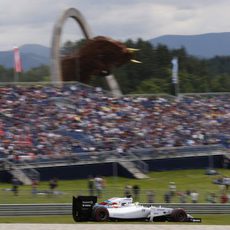 Felipe Massa consiguiendo la pole en el Red Bull Ring