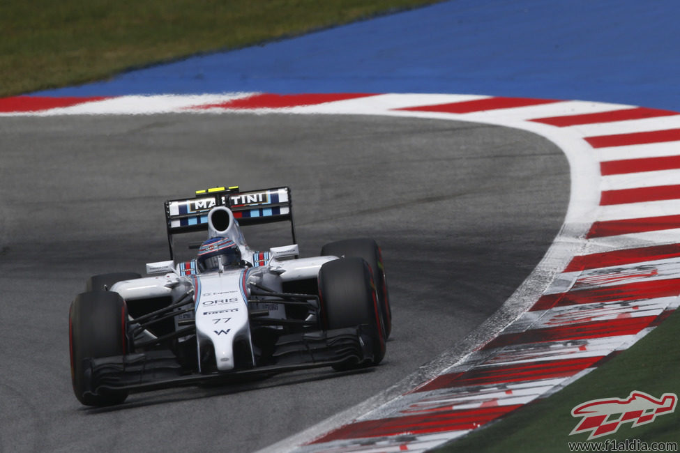 Valtteri Bottas consigue el segundo puesto de la parrilla