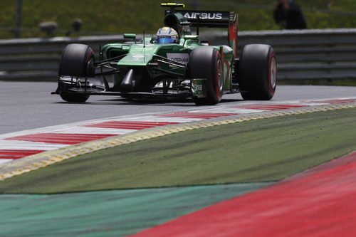 Marcus Ericsson ha sufrido problemas de potencia