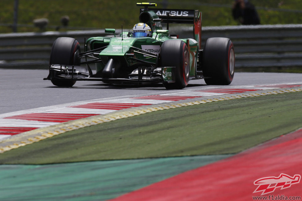 Marcus Ericsson ha sufrido problemas de potencia