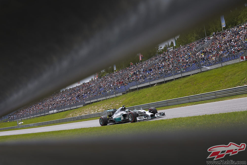La Flecha Plateada de Nico Rosberg saldrá tercera