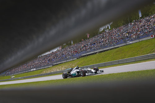 La Flecha Plateada de Nico Rosberg saldrá tercera