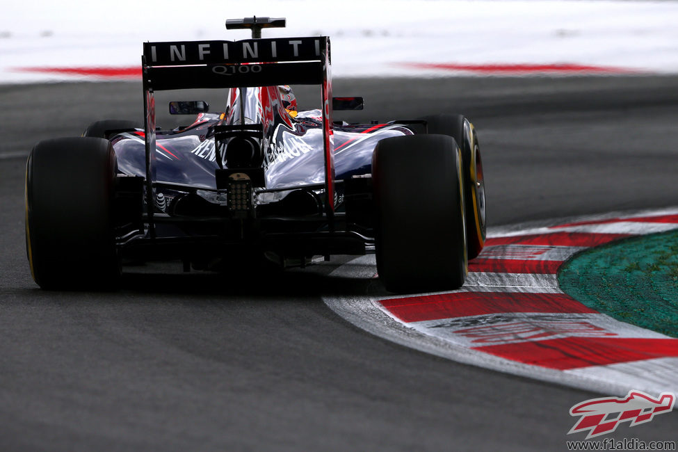 Sebastian Vettel cayó en la Q2 en Austria