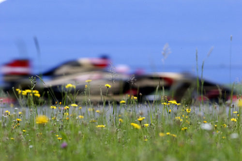 Romain Grosjean no pudo ganarse una plaza en la Q3