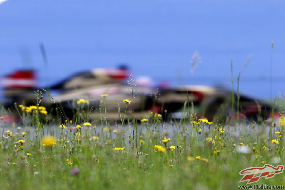 Romain Grosjean no pudo ganarse una plaza en la Q3