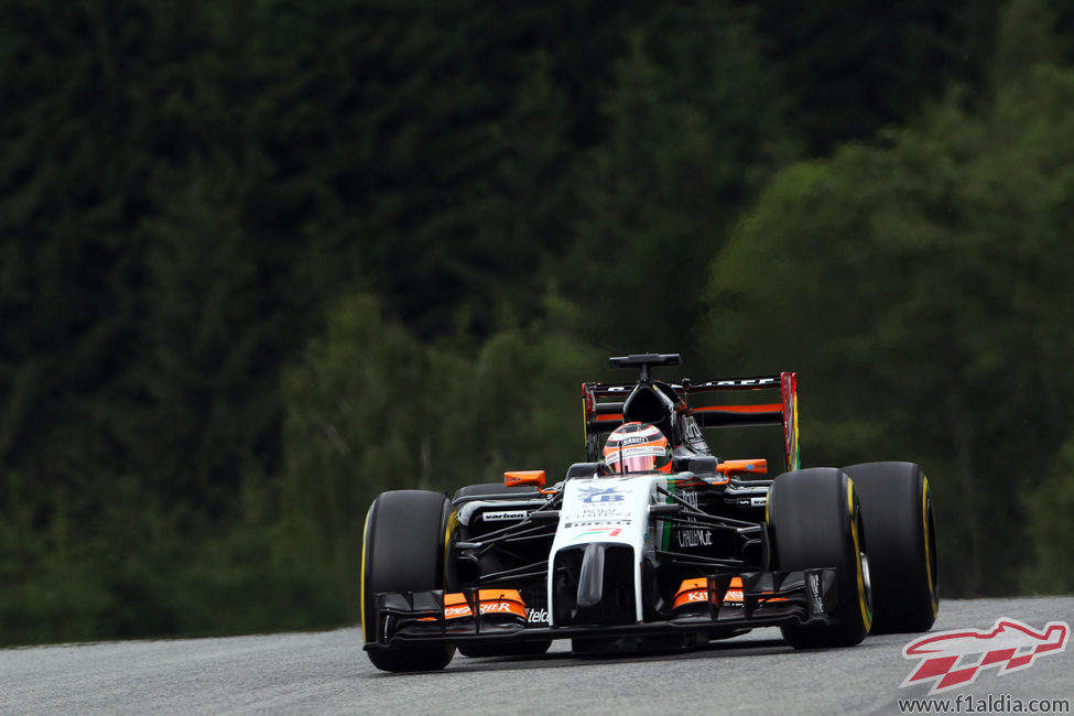 Nico Hülkenberg se quedó sin tiempo en la Q3