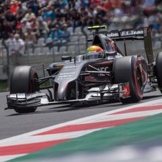 Esteban Gutiérrez no pudo pasar de la Q1