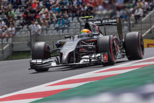 Esteban Gutiérrez no pudo pasar de la Q1