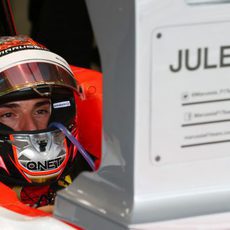 Jules Bianchi analiza los tiempos