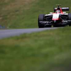 Max Chilton saldrá último en Austria