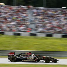 Pastor Maldonado no acabó lejos de los puntos