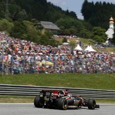 Carrera sin puntos para Romain Grosjean