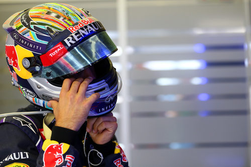 Sebastian Vettel se prepara antes del GP de Austria