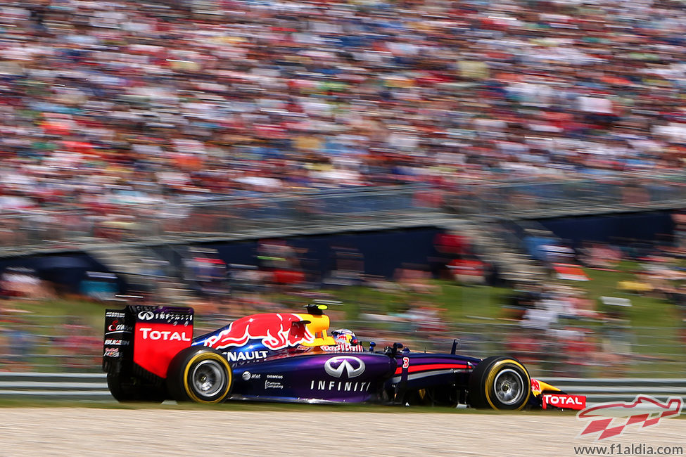 Daniel Ricciardo no acabó donde quería en el Red Bull Ring