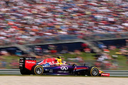 Daniel Ricciardo no acabó donde quería en el Red Bull Ring