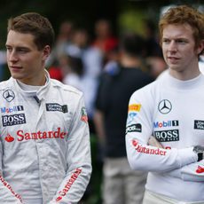 Oliver Turvery y Stoffel Vandoorne, presentes en Goodwood