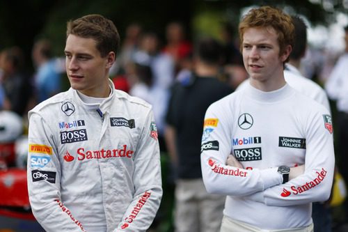 Oliver Turvery y Stoffel Vandoorne, presentes en Goodwood