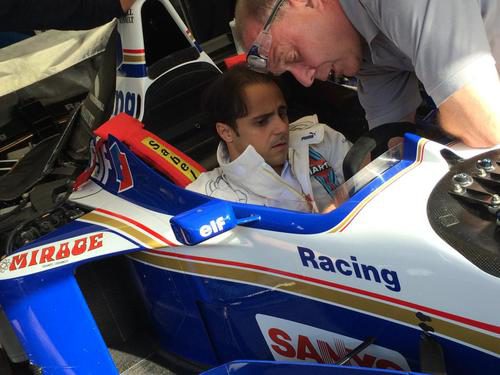Felipe Massa se prepara para salir al ruedo