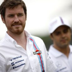 Rob Smedley, presente en Gran Bretaña