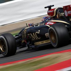 Romain Grosjean satisfecho con su coche