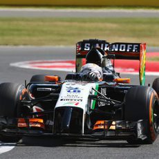 Dani Juncadella rodando en Silverstone