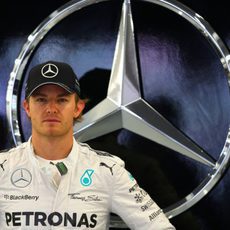 Nico Rosberg no marcó crono en los Libres 3