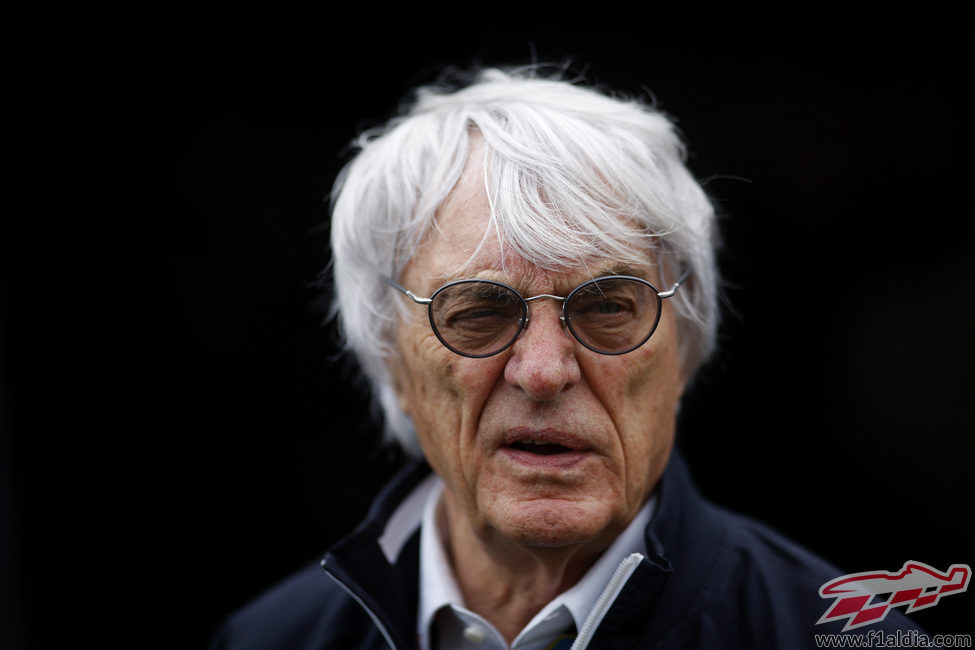 Bernie Ecclestone, presente en Gran Bretaña