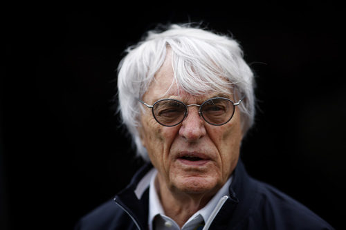 Bernie Ecclestone, presente en Gran Bretaña