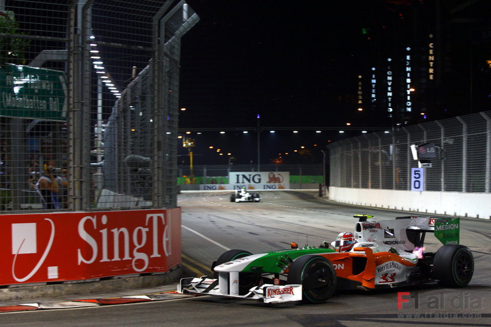 Liuzzi en Singapur