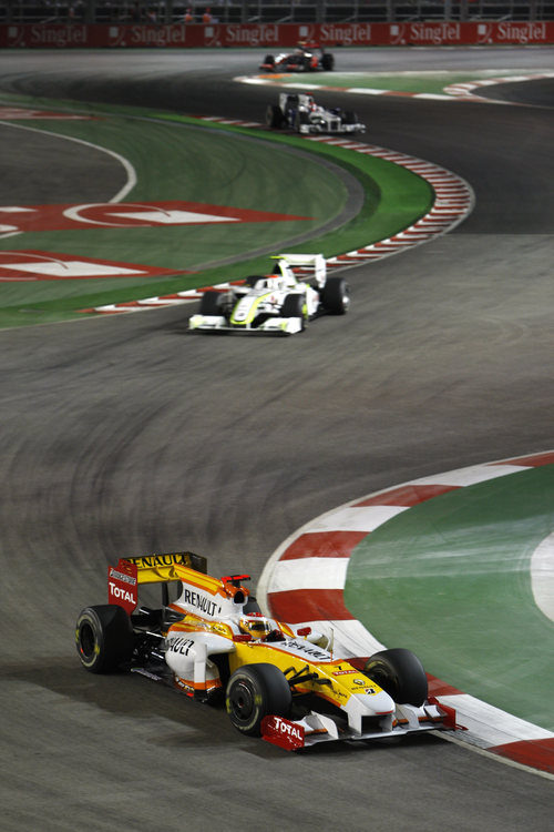 Alonso en Singapur