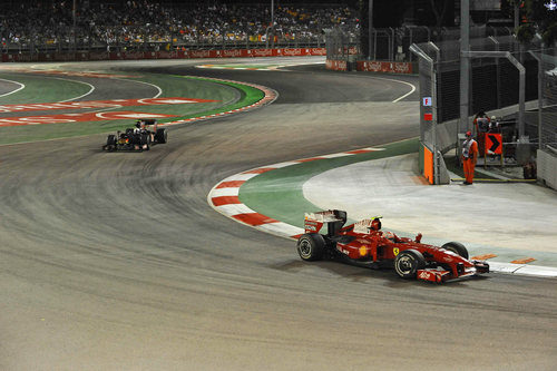 Raikkonen en Singapur